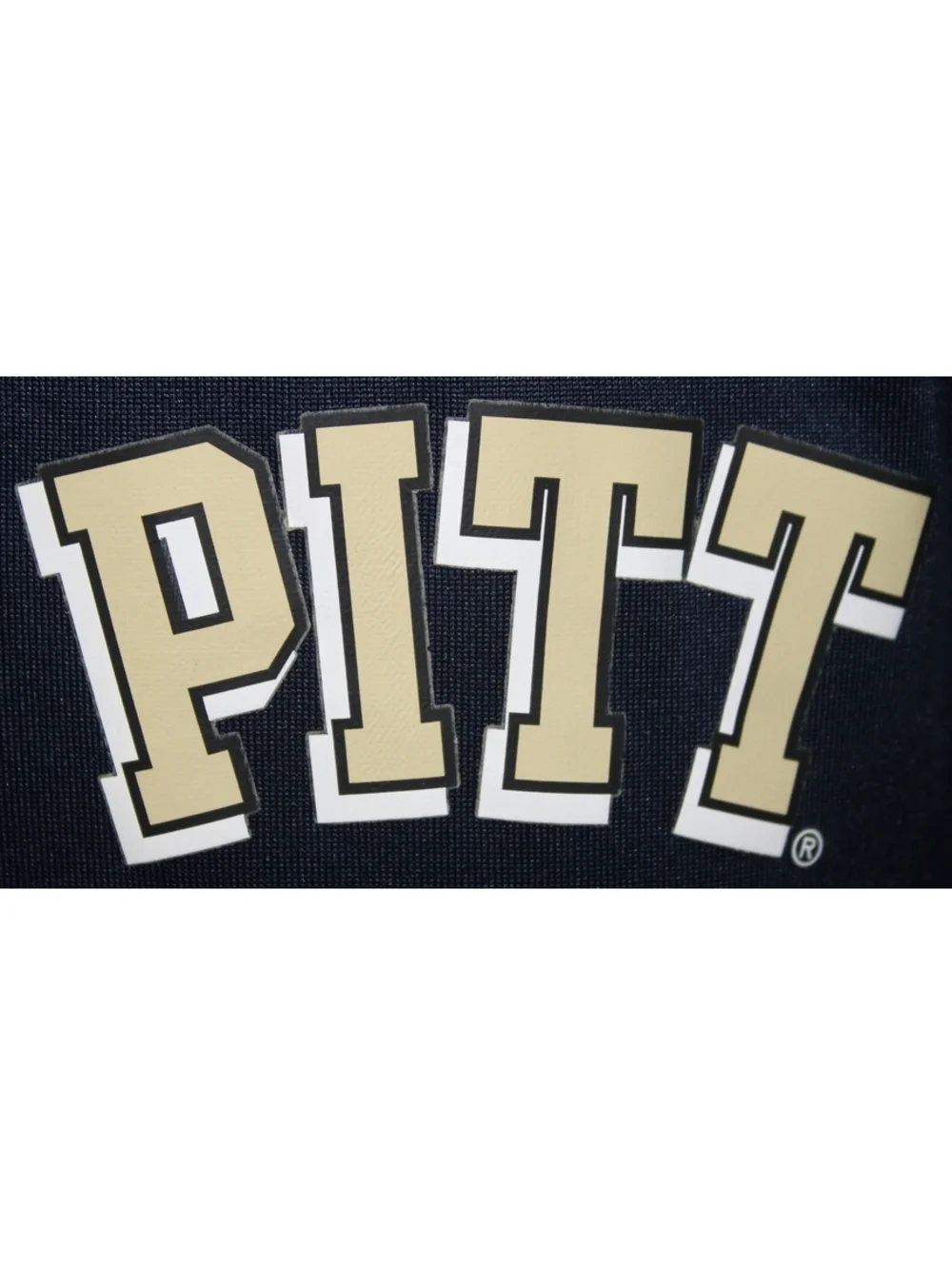University of Pittsburgh Pitt Panthers Nike Dri-Fit Polo Shirt Mens Medium Navy